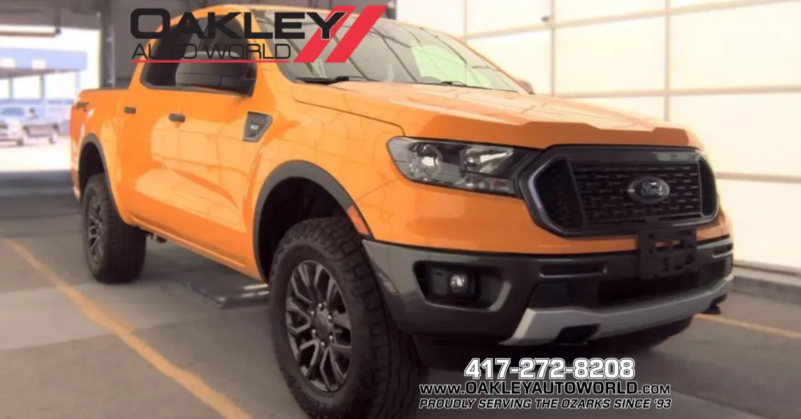 Orange 2021 Ford Ranger XLT for sale in Branson West, MO