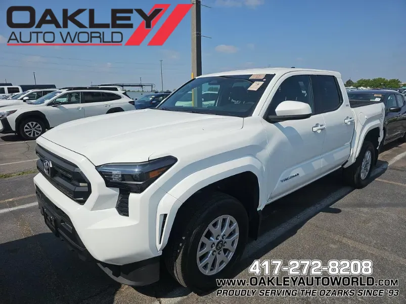 White 2025 Toyota Tacoma SR5 for sale in Branson West, MO