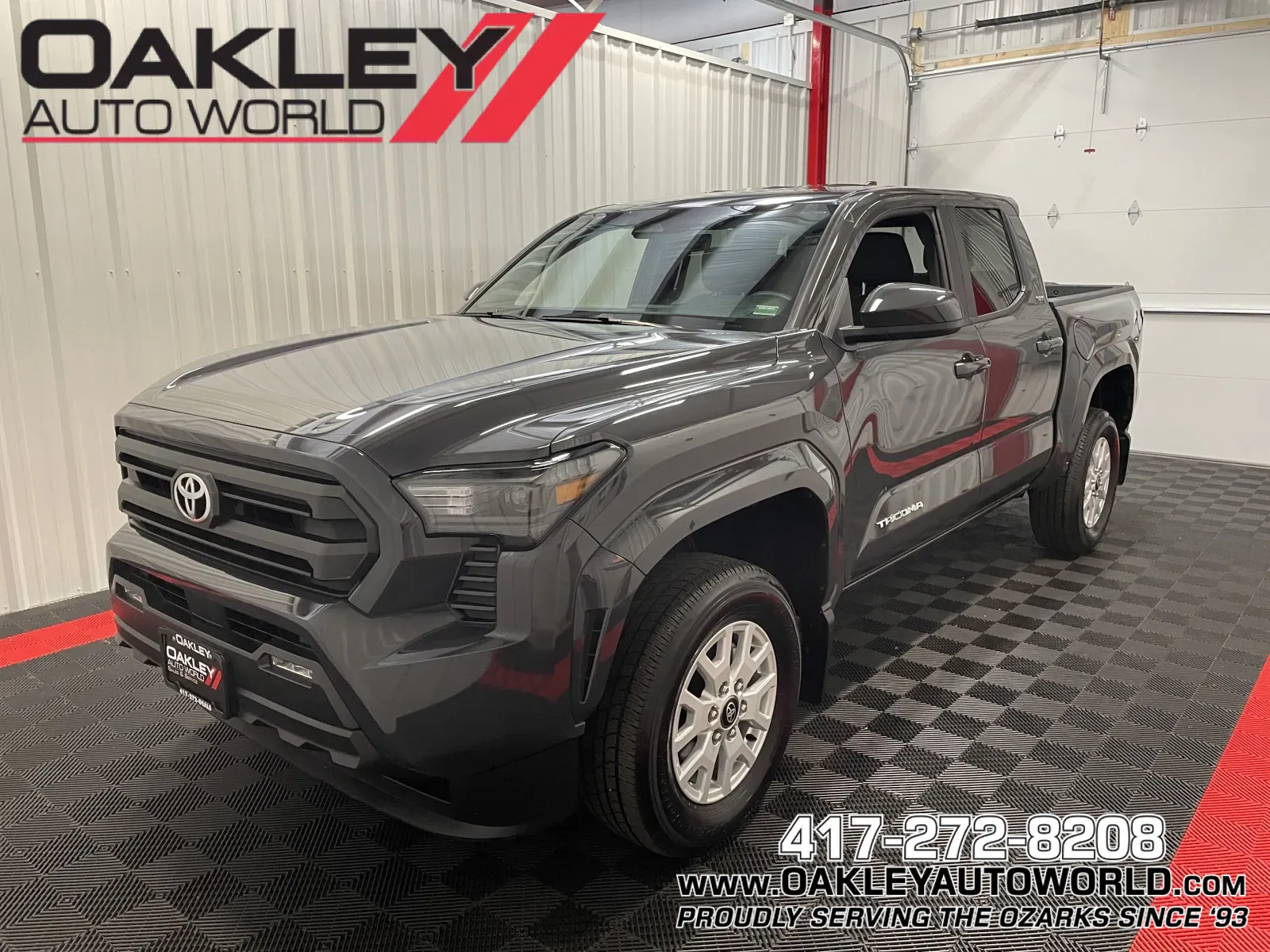 Gray 2025 Toyota Tacoma SR5 for sale in Branson West, MO