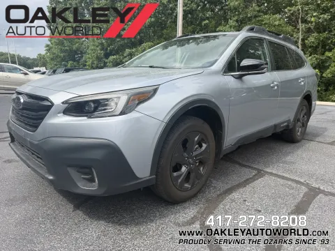 Silver 2021 Subaru Outback Onyx Edition XT for sale in Branson West, MO