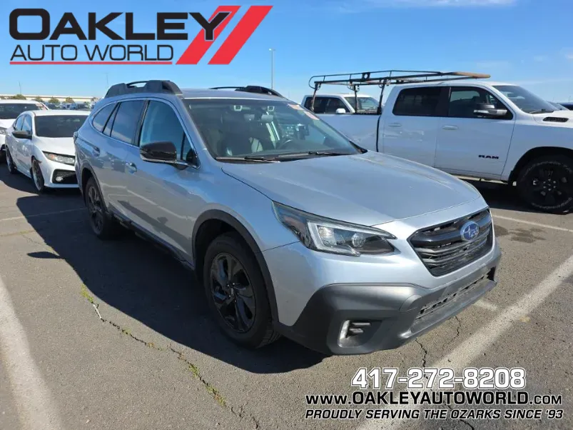 Silver 2021 Subaru Outback Onyx Edition XT for sale in Branson West, MO