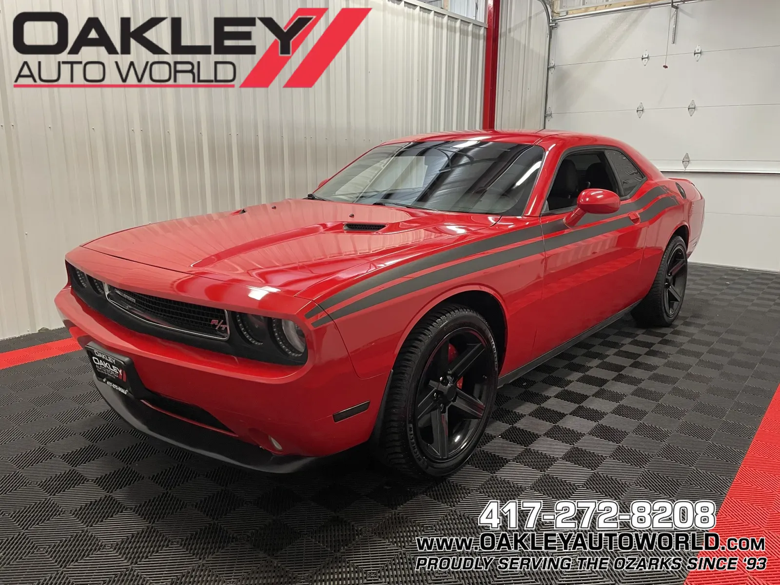 Red 2014 Dodge Challenger R/T for sale in Branson West, MO
