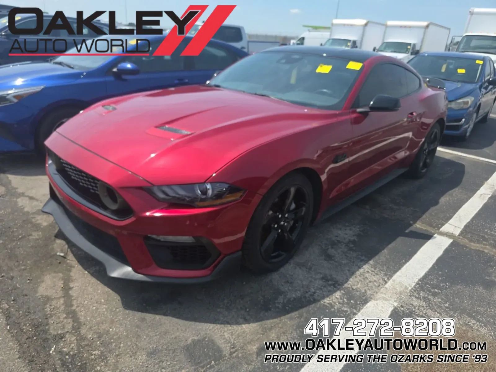 Red 2021 Ford Mustang GT Premium for sale in Branson West, MO