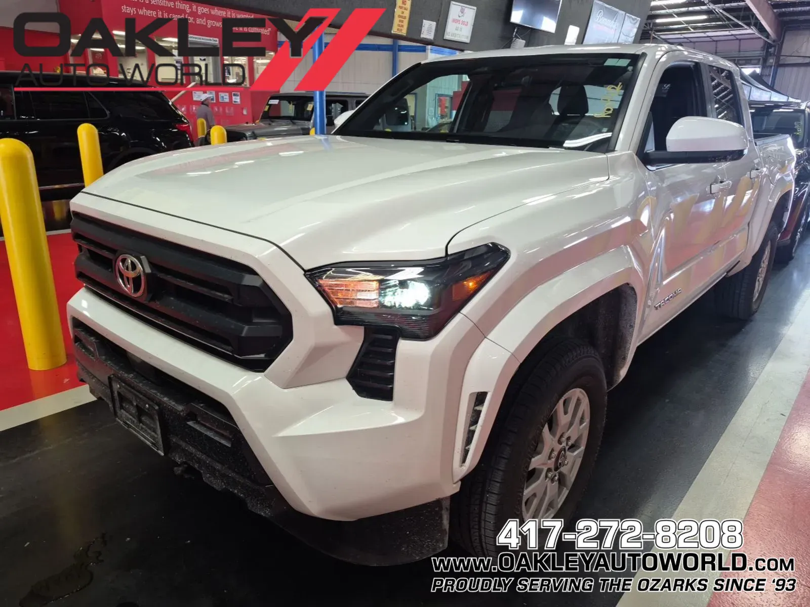White 2025 Toyota Tacoma SR5 for sale in Branson West, MO