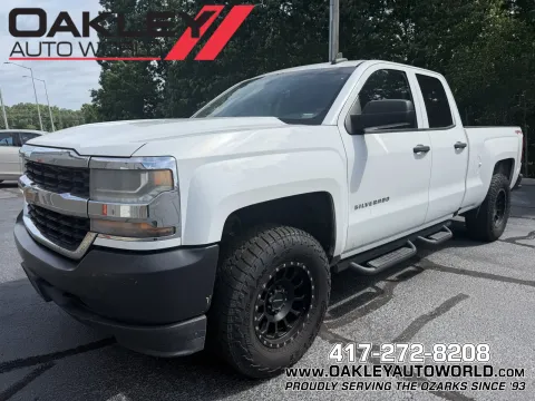 White 2016 Chevrolet Silverado 1500 WT for sale in Branson West, MO