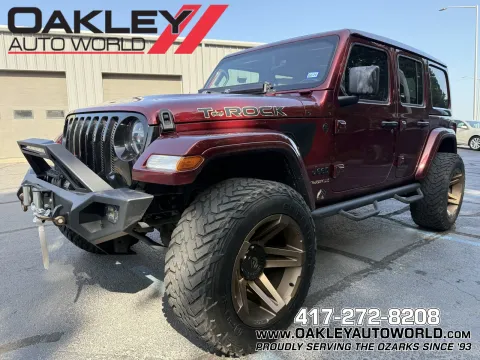 Red 2021 Jeep Wrangler Unlimited Willys for sale in Branson West, MO