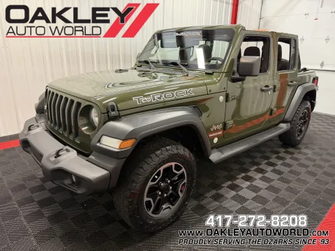 Green 2020 Jeep Wrangler Unlimited Sport S for sale in Branson West, MO
