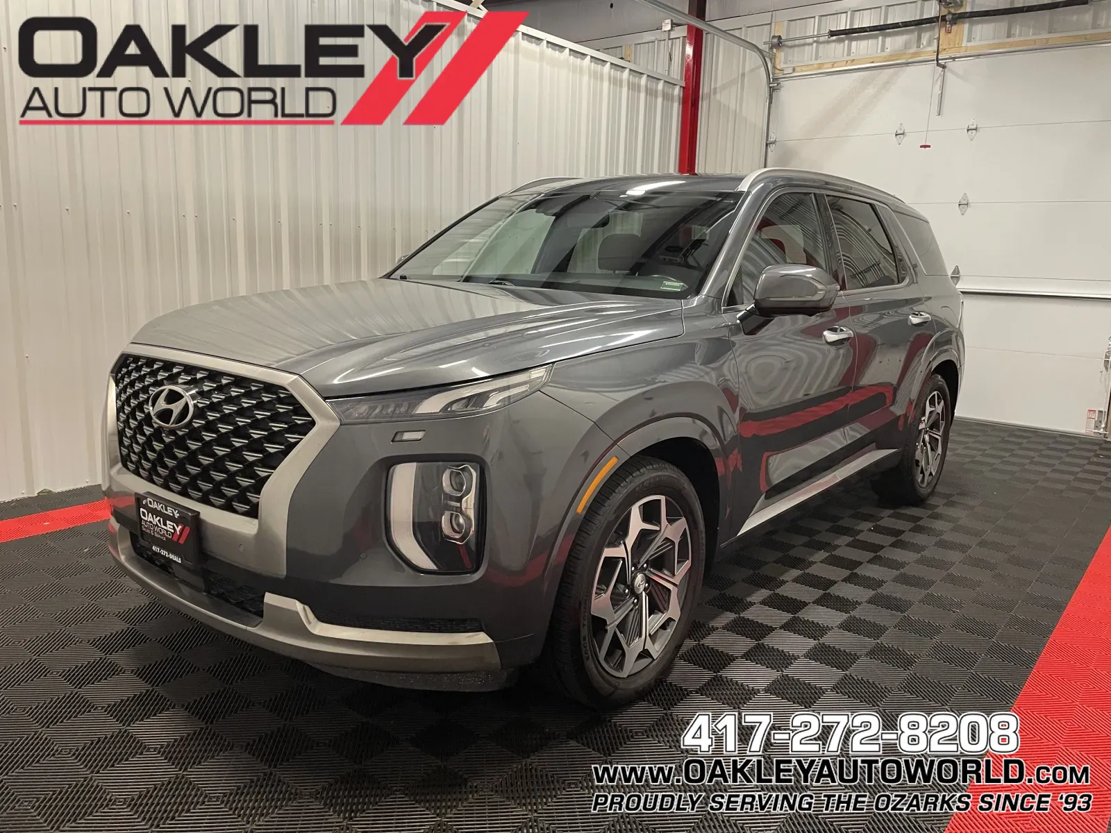 Gray 2022 Hyundai Palisade Calligraphy for sale in Branson West, MO