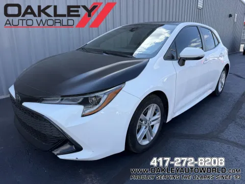 White 2022 Toyota Corolla Hatchback SE for sale in Branson West, MO