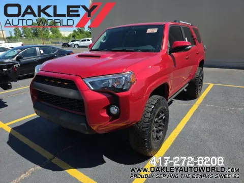 Red 2018 Toyota 4Runner TRD Off-Road Premium for sale in Branson West, MO