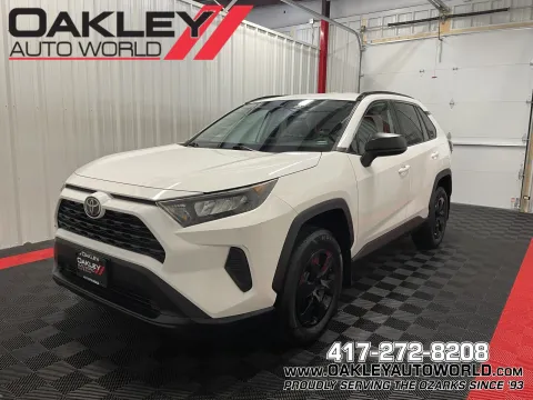 White 2021 Toyota RAV4 LE for sale in Branson West, MO
