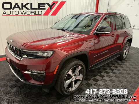 Red 2023 Jeep Grand Cherokee 4xe for sale in Branson West, MO