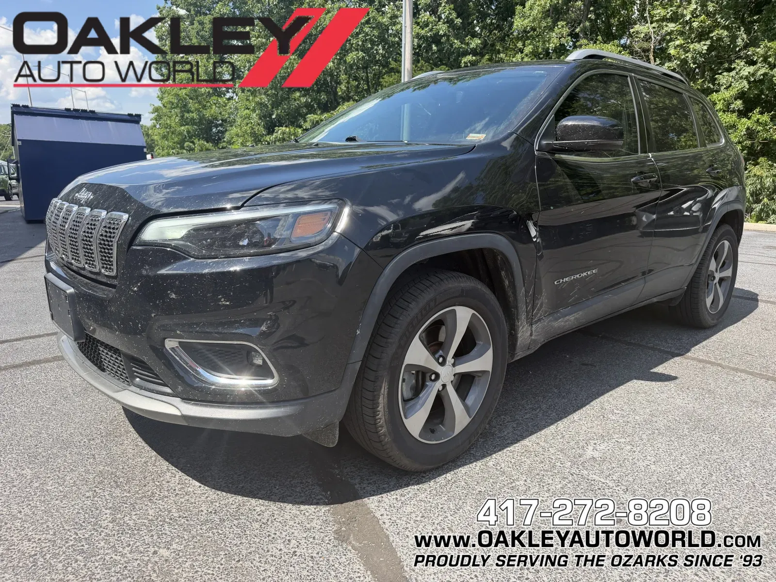 Black 2019 Jeep Cherokee Limited for sale in Branson West, MO