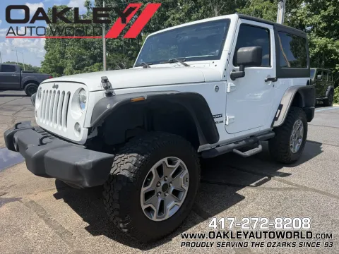 White 2014 Jeep Wrangler Sport for sale in Branson West, MO