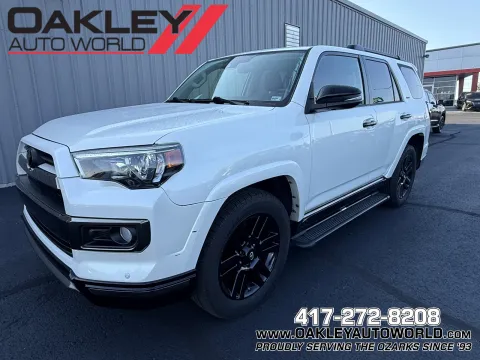 White 2020 Toyota 4Runner Nightshade for sale in Branson West, MO