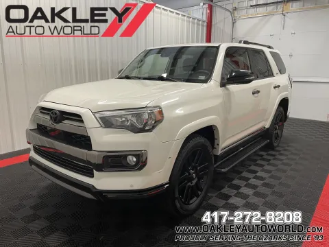 White 2020 Toyota 4Runner Nightshade for sale in Branson West, MO