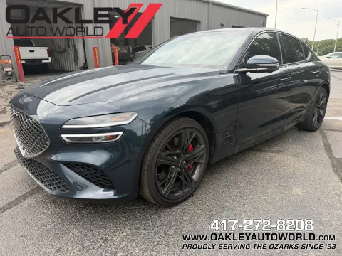 Blue 2025 Genesis G70 3.3T Sport Advanced for sale in Branson West, MO