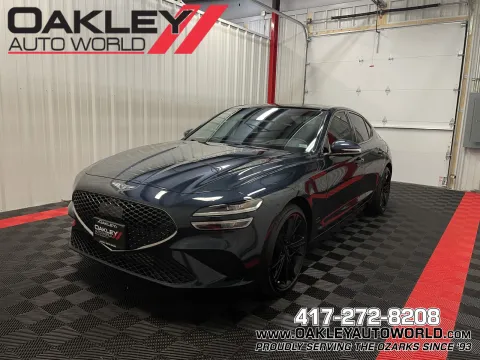 Blue 2025 Genesis G70 3.3T Sport Advanced for sale in Branson West, MO
