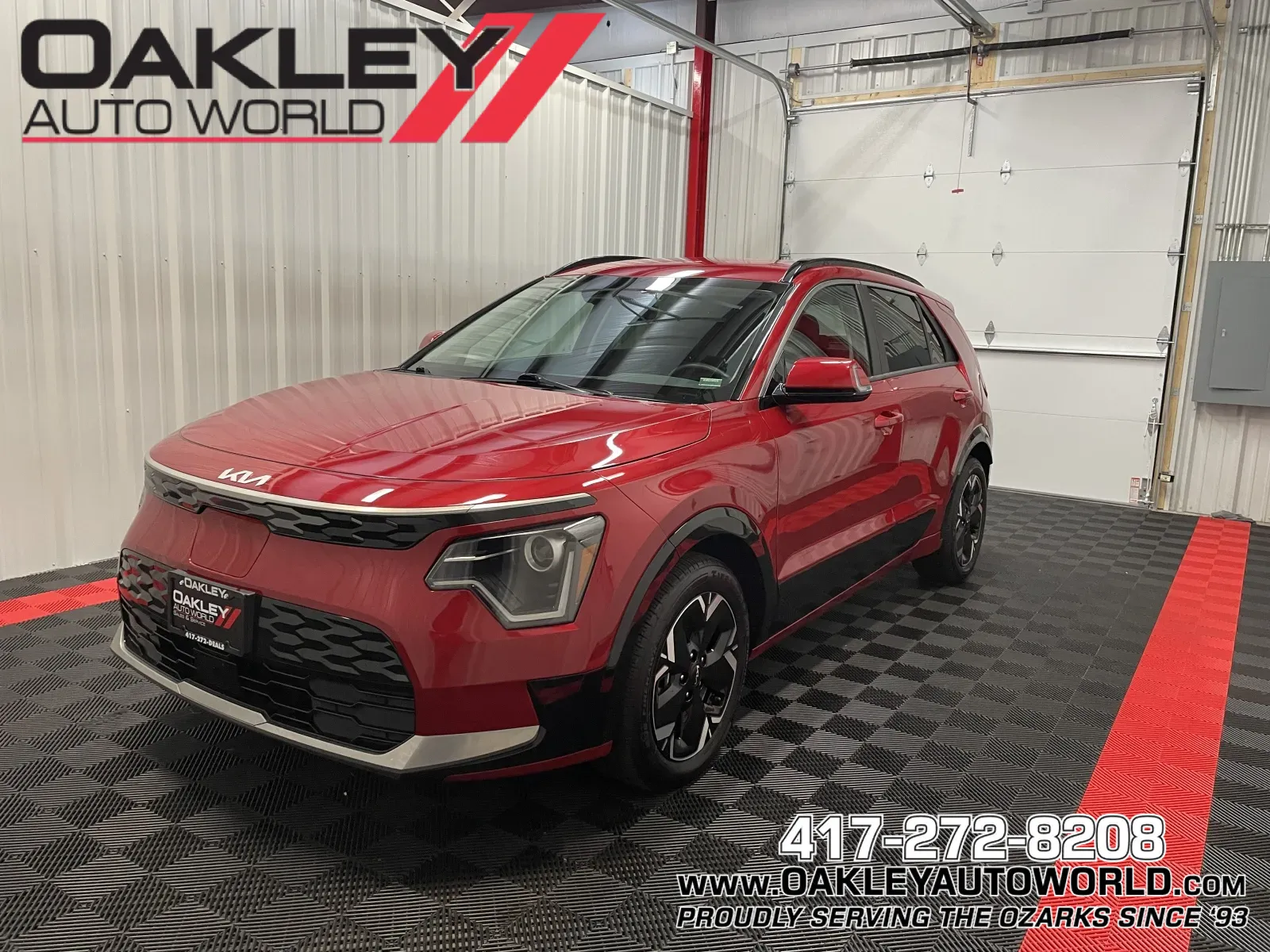 Red 2023 Kia Niro EV Wind for sale in Branson West, MO