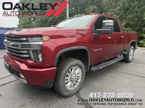 Red 2020 Chevrolet Silverado 3500HD High Country for sale in Branson West, MO