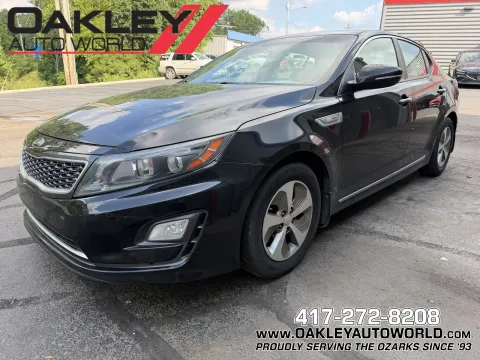 Black 2015 Kia Optima Hybrid for sale in Branson West, MO