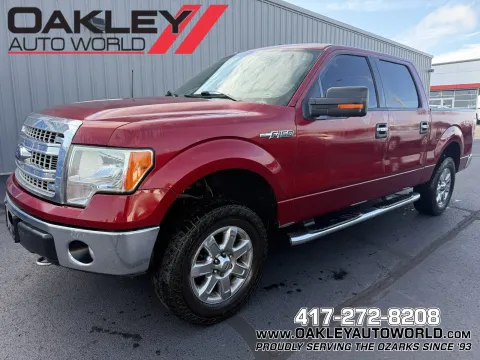 Red 2014 Ford F-150 XLT for sale in Branson West, MO