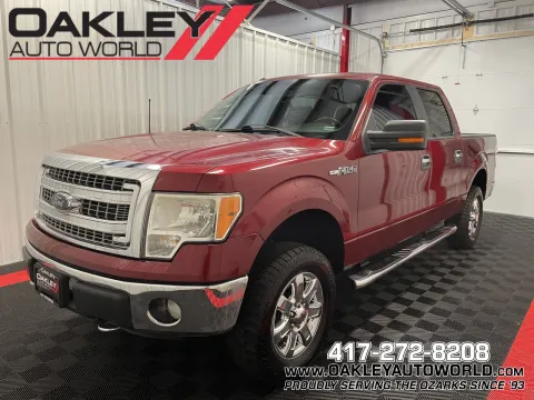 Red 2014 Ford F-150 XLT for sale in Branson West, MO