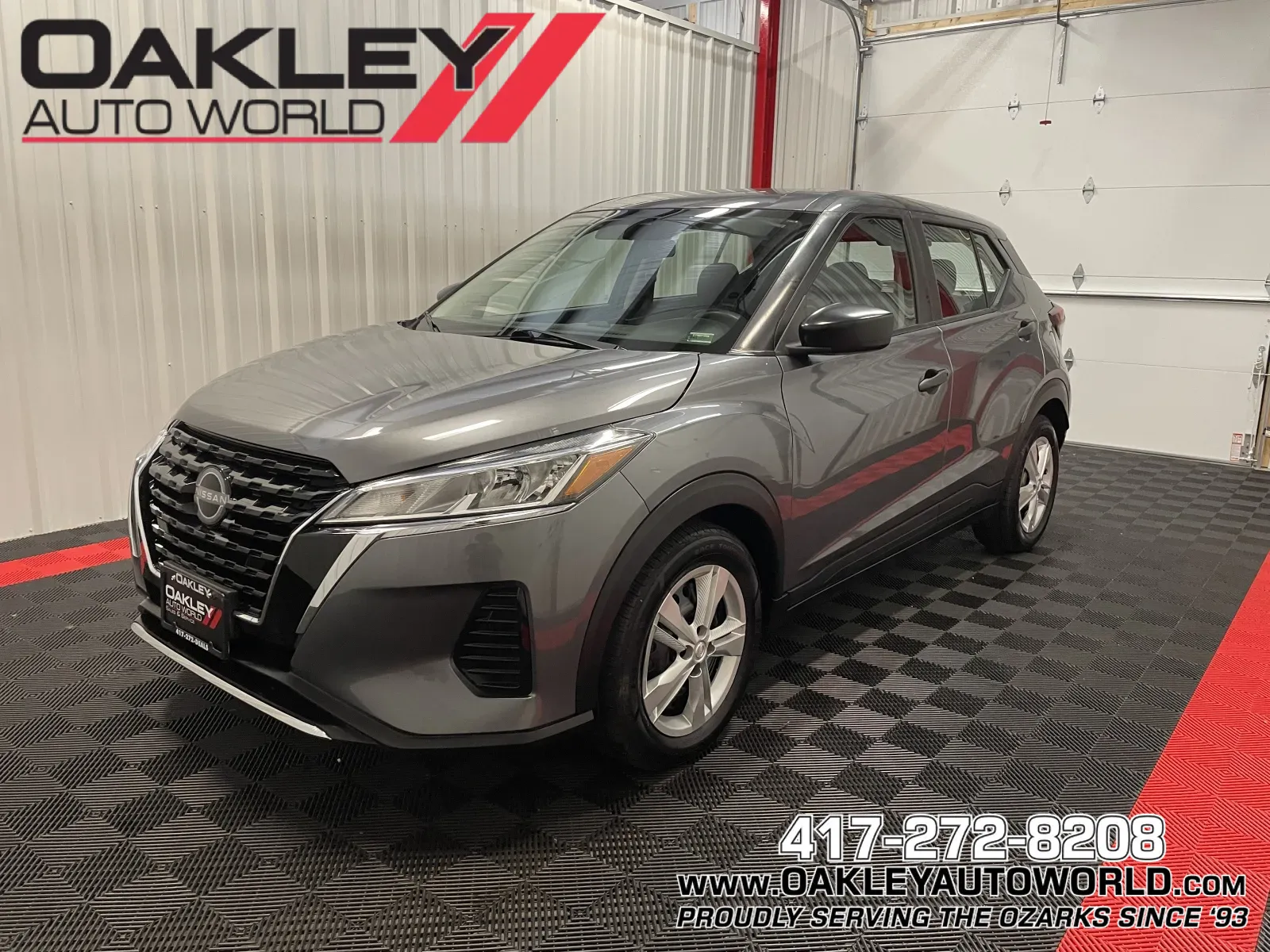 Gray 2023 Nissan Kicks S for sale in Branson West, MO
