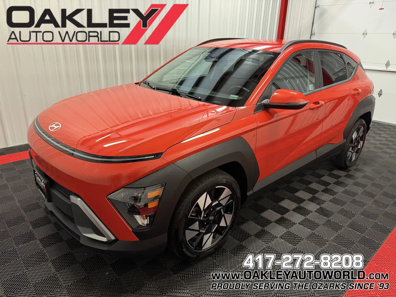 Orange 2024 Hyundai Kona SEL for sale in Branson West, MO