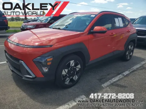 Orange 2024 Hyundai Kona SEL for sale in Branson West, MO