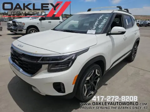 White 2024 Kia Seltos SX for sale in Branson West, MO