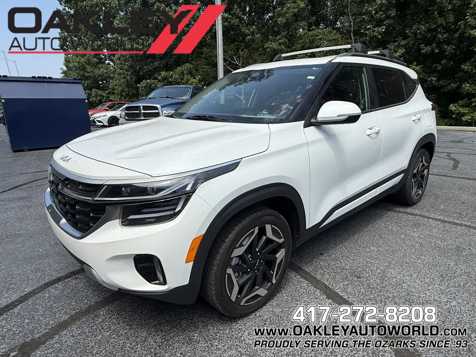 White 2024 Kia Seltos SX for sale in Branson West, MO
