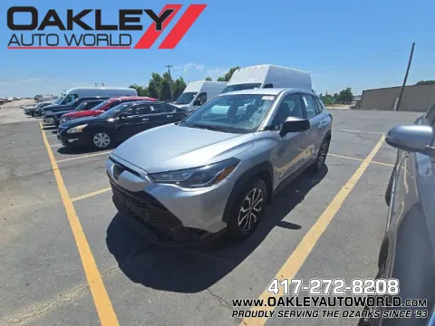 Silver 2024 Toyota Corolla Cross Hybrid S for sale in Branson West, MO