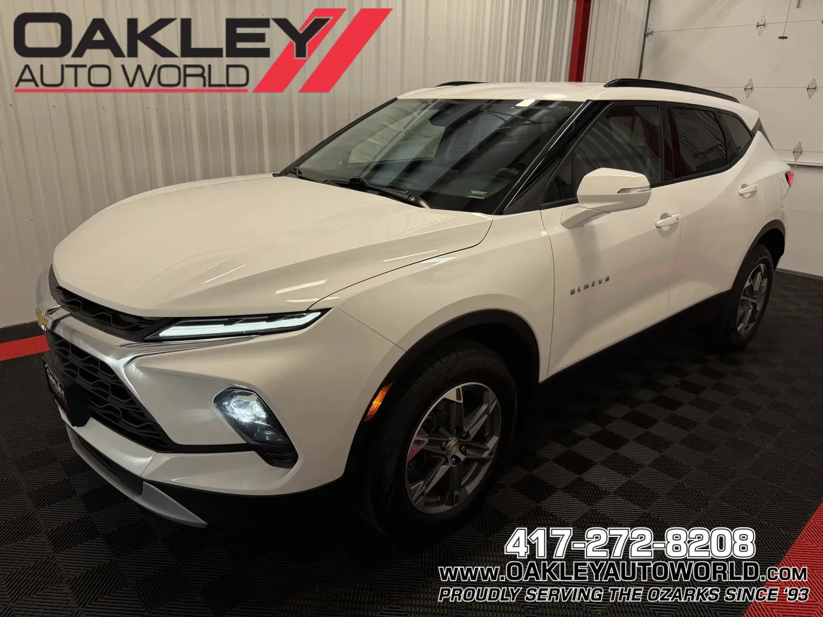 White 2023 Chevrolet Blazer LT for sale in Branson West, MO