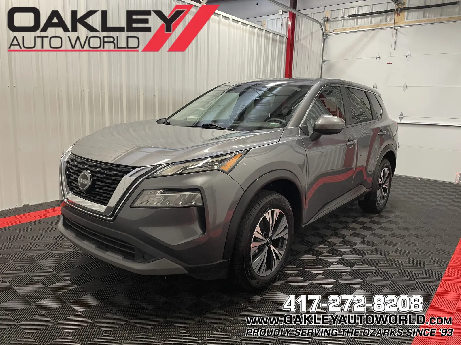 Gray 2023 Nissan Rogue SV for sale in Branson West, MO