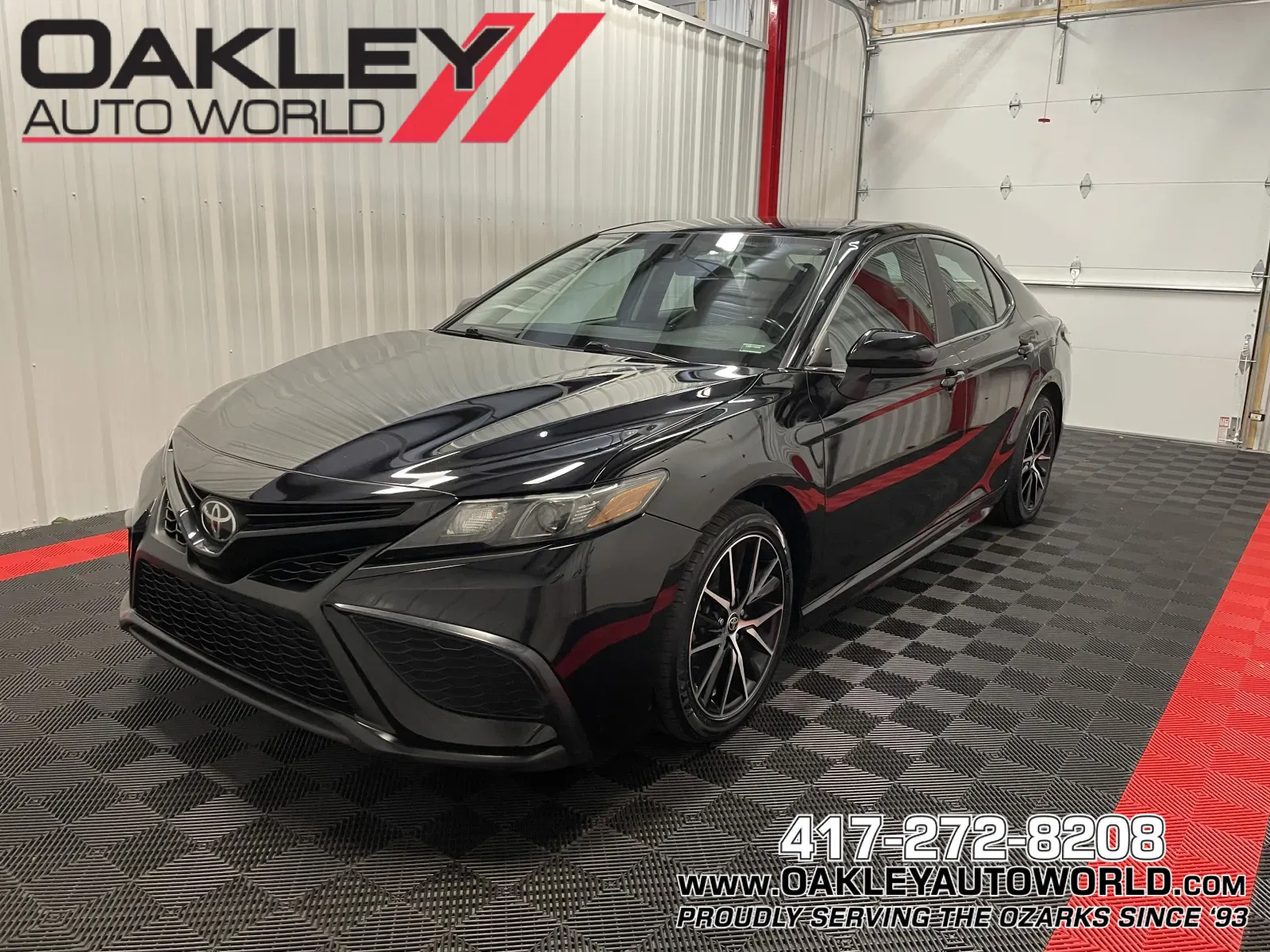 Black 2021 Toyota Camry SE for sale in Branson West, MO