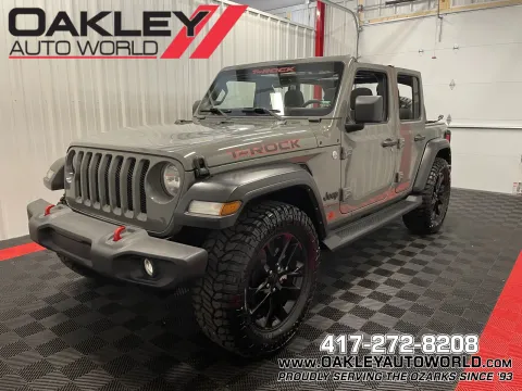Gray 2021 Jeep Wrangler Unlimited Sport S for sale in Branson West, MO