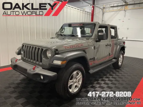 Gray 2021 Jeep Wrangler Unlimited Sport S for sale in Branson West, MO