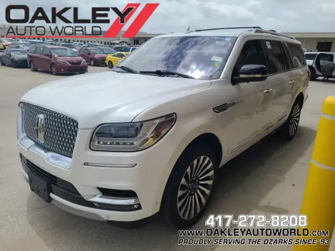 White 2019 Lincoln Navigator L Reserve for sale in Branson West, MO