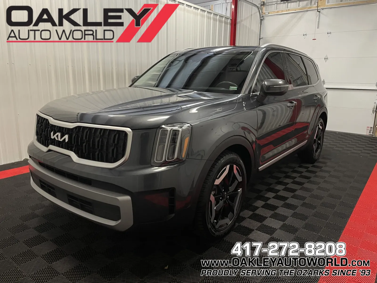 Gray 2023 Kia Telluride EX for sale in Branson West, MO