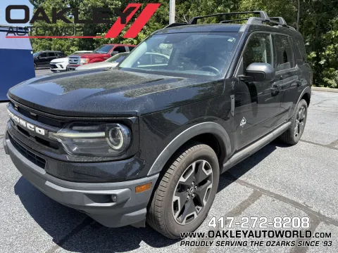 Black 2021 Ford Bronco Sport Outer Banks for sale in Branson West, MO