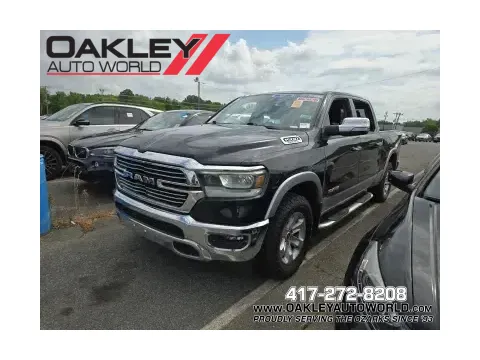 Black 2020 Ram 1500 Laramie for sale in Branson West, MO