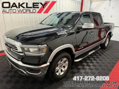 Black 2020 Ram 1500 Laramie for sale in Branson West, MO