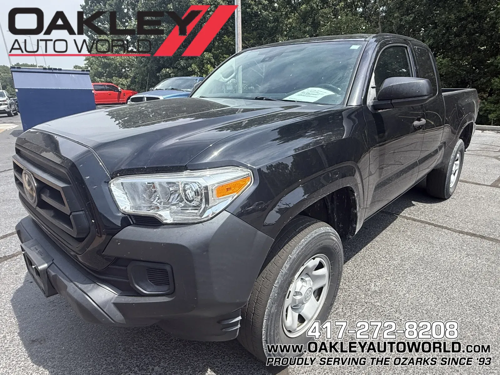 Black 2021 Toyota Tacoma SR for sale in Branson West, MO