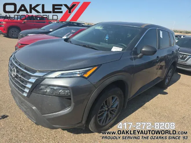 Gray 2025 Nissan Rogue S for sale in Branson West, MO