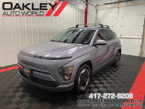 Blue 2024 Hyundai Kona Electric SEL for sale in Branson West, MO