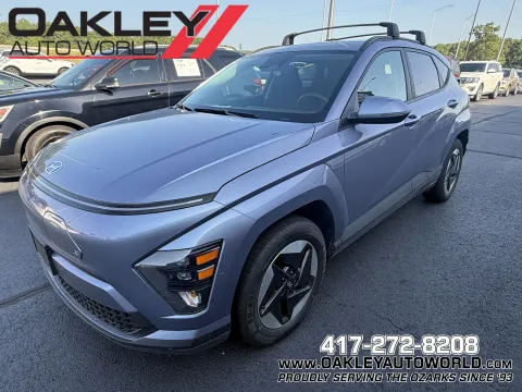 Blue 2024 Hyundai Kona Electric SEL for sale in Branson West, MO