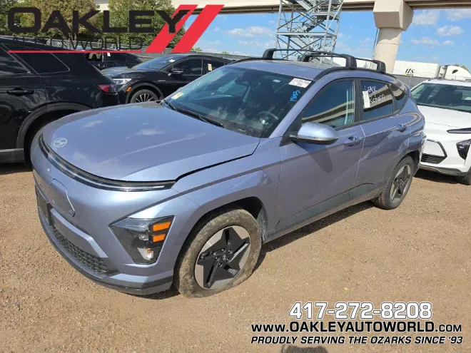 Blue 2024 Hyundai Kona Electric SEL for sale in Branson West, MO