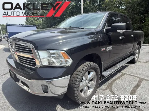 Black 2015 Ram 1500 Big Horn for sale in Branson West, MO