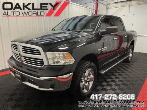 Black 2015 Ram 1500 Big Horn for sale in Branson West, MO